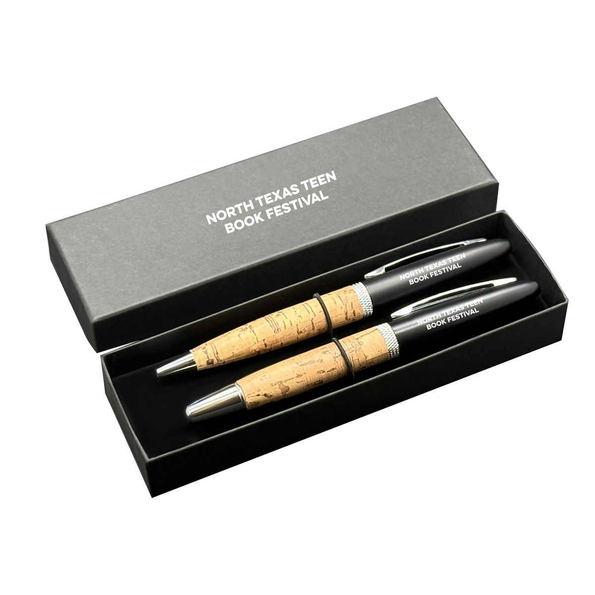 Custom Cork Executive Double Pen Set